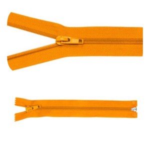 Zip #5 rozdělovací 35 cm žlutý 5 ks