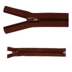 Separace na zip # 5 50cm Hnědý 5ks