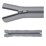 Separace na zip # 5 80cm Šedá 5ks