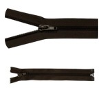 Separace na zip # 5 25cm Tmavě hnědá 5ks
