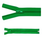 Separace na zip # 5 65cm Světle zelená 5ks