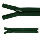 Separace na zip # 5 75cm Tmavozelený 5ks