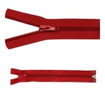 Separace na zip # 5 45cm Červené 5ks