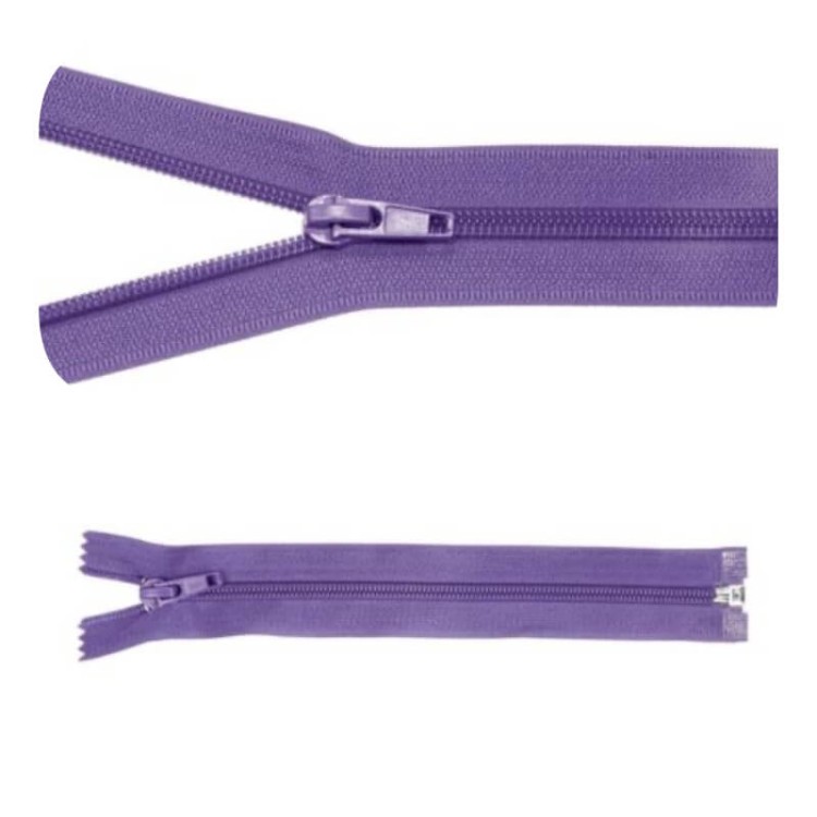 Zamek błyskawiczny #5 Rozdzielczy 65cm Ultra Fiolet 5szt