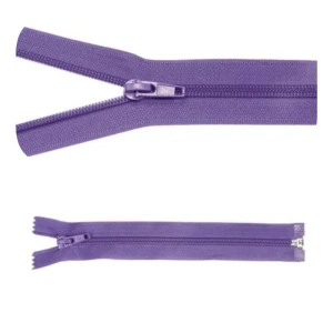 Zip #5 rozdělovací 40 cm Ultra Violet, 5 ks