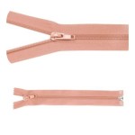 Separace na zip # 5 40cm Špinavě růžová 5ks