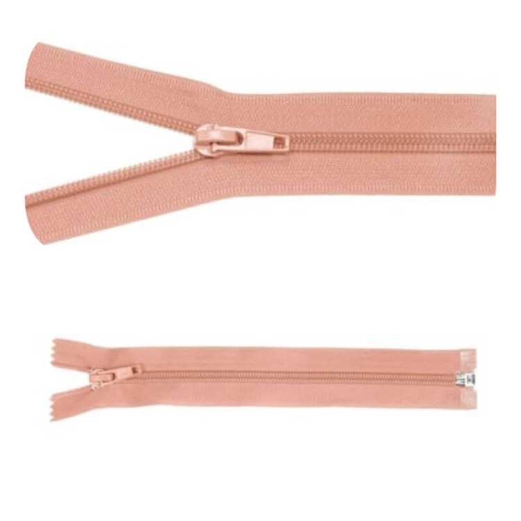 Zamek błyskawiczny #5 Rozdzielczy 75cm Brudny Róż 5szt