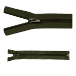 Separace na zip # 5 65cm Tmavá oliva 5ks
