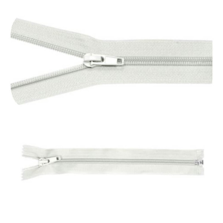 Zamek błyskawiczny #5 Rozdzielczy 65cm Blado Szary 5szt