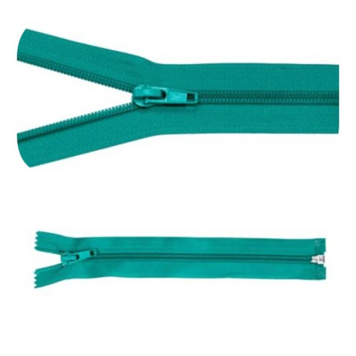 Zamek błyskawiczny #5 Rozdzielczy 65cm Turkus 5szt