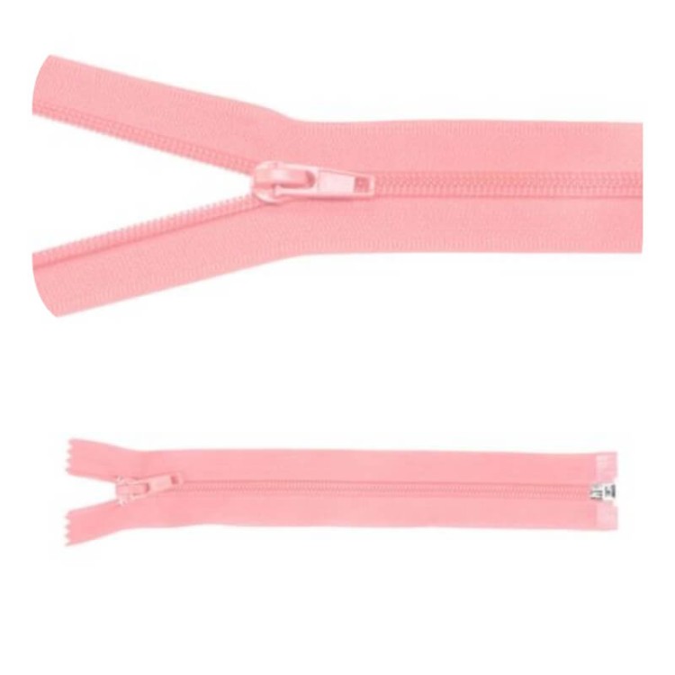 Zamek błyskawiczny #5 Rozdzielczy 75cm Pudrowy Róż 5szt