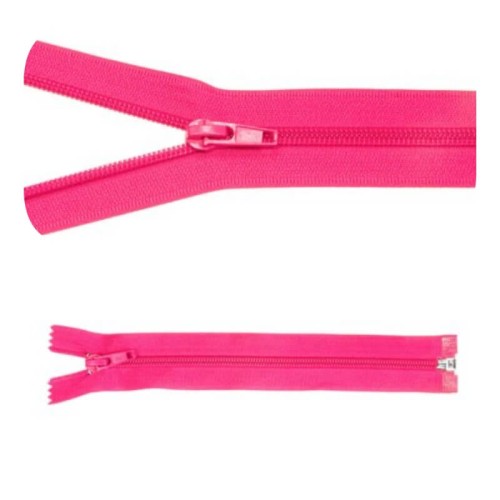 Zamek błyskawiczny #5 Rozdzielczy 25cm Amarant 5szt