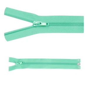 Separace na zip # 5 55cm Máta 5ks