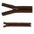 Zamek błyskawiczny #5 Rozdzielczy 45cm Brunatny 5szt