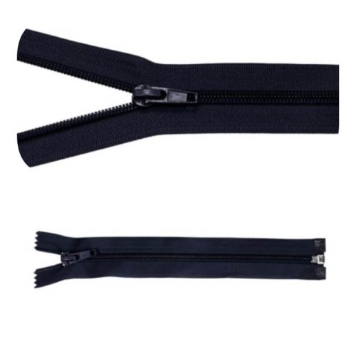 Zamek błyskawiczny #5 Rozdzielczy 60cm Ciemny Granat 5szt