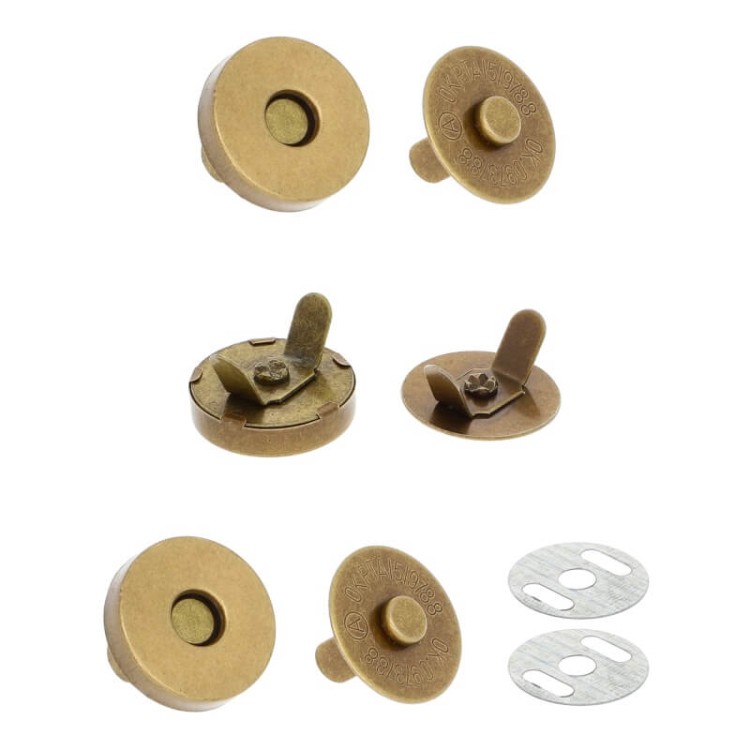 Zapięcie Magnetyczne Magnes 18x18mm 10szt