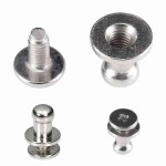 Šroubovací nýt Knopik 5/4/8 mm stříbrný 5 ks