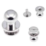 Šroubovací kuličkový nýt Knopik 8/5/10 mm stříbrný 5 ks