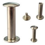 Twisted nýt Bolt 35mm Silver 5ks