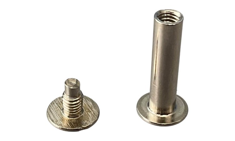 Nity skręcane Śrubka 90mm Srebrny 5szt