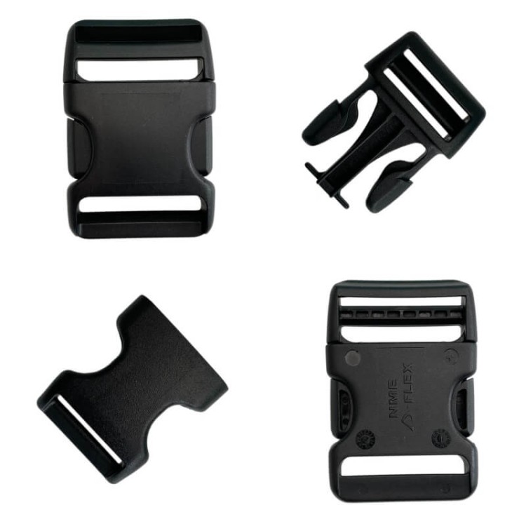 Klamra 40mm Zatrzask Duraflex wygięta