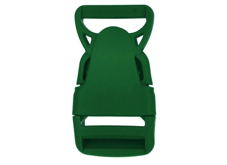 Klamra Plastikowa 30mm Zapięcie Zatrzask ZIELONA 5szt
