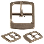 Spona, 18mm spona, očko z tmavého niklu, 5 ks