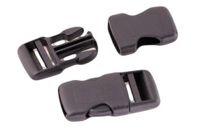 Plastová spona 20 mm, klasické zapínání, 10 ks