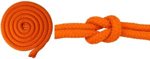Lano Linka 14 mm, polypropylenové, nosnost 1800 kg, oranžové