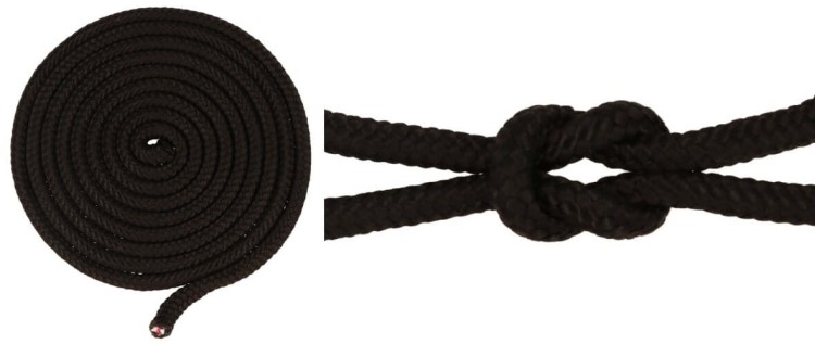 Lina Linka 4mm Polipropylenowa Czarna 10m