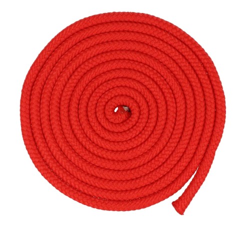 Lina Pleciona 8mm Polipropylenowa Rdzeń 25mb Czerwona