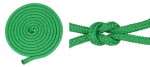 Pletené lano 8mm Polypropylen Jádro 25mb Zelena