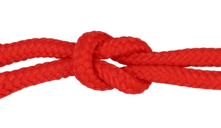 Lina Pleciona 5mm Polipropylenowa Rdzeń 25mb Czerwona