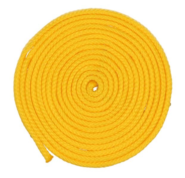 Lina Pleciona 4mm Polipropylenowa Rdzeń 25mb Żółta