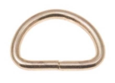 Półkole krawieckie 20mm drut 2,5mm Złote 20szt