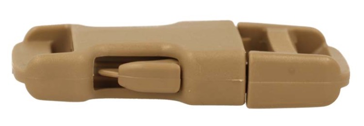 Klamra plastikowa 25mm ARMY TAN Duraflex 5szt