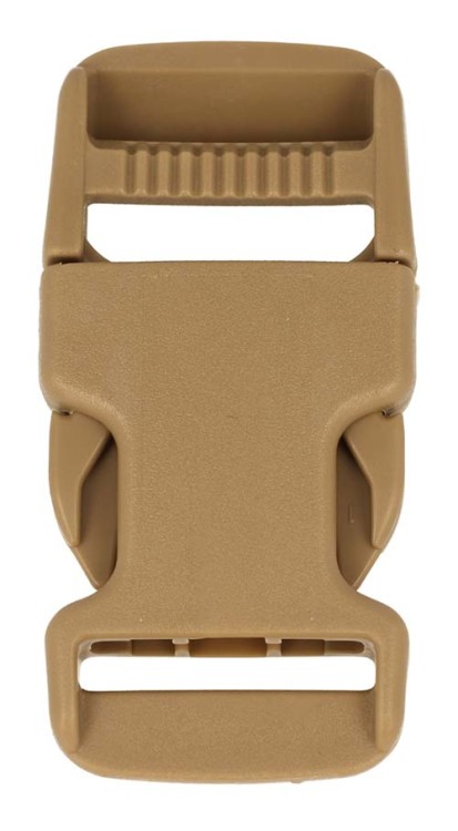 Klamra plastikowa 25mm ARMY TAN Duraflex 5szt