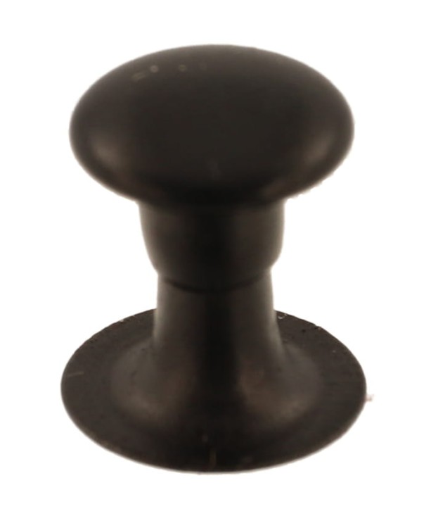 Nit kaletniczy N6 11,1x11,1mm Nity Kapsle 50szt CZARNY