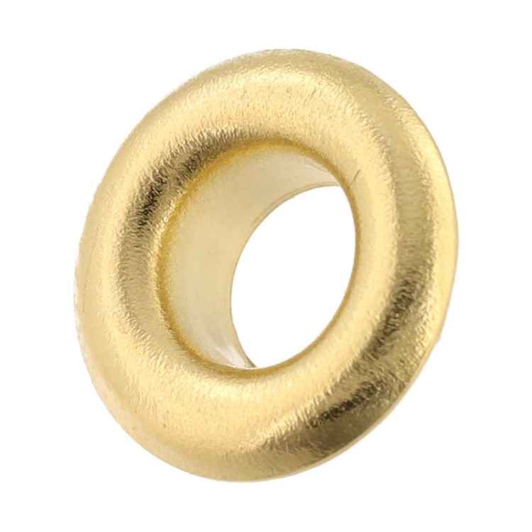 Oczka metalowe 5 mm krótkie – 100 szt + podkładki, kołnierz 9 mm
