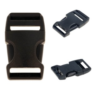 Spona 25 mm Stealth Side Squeeze Duraflex, zapínání, 5 ks
