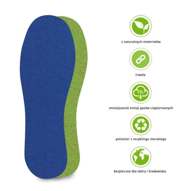Wkładki do Butów EKOlogiczne COCCINE ECO SEA&FOOT CARE