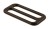 Regulator Odlewany Krawiecki 40 x 18 mm Czarny Mat