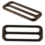 Regulátor litý rám 50x18 mm Stříbrný 5 ks 