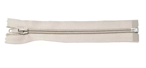 Zamek błyskawiczny #5 Rozdzielczy 50cm Beż 5szt