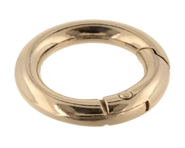 Szekla 20mm Kółko Otwierane 5szt Srebrne