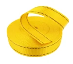 Polyesterová páska 45 mm, žluté jistící popruhy