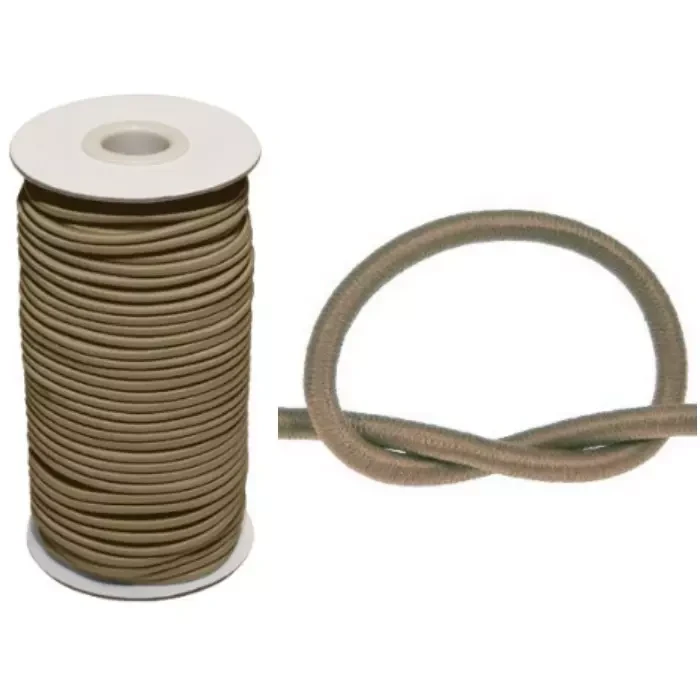 GumoSznurek Poliestrowy 2mm C.beż 50mb
