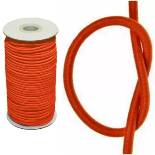GumoSznurek Poliestrowy 2mm C.pomarańcz 50mb