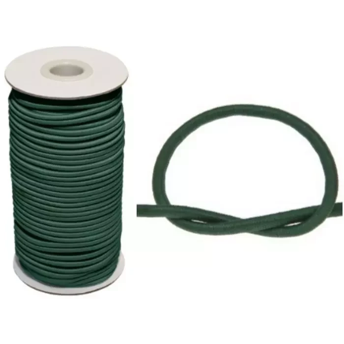 GumoSznurek Poliestrowy 2mm C.zielony 50mb