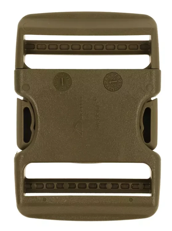 Klamra 50mm Duraflex Army Green Podwójna Regulacja